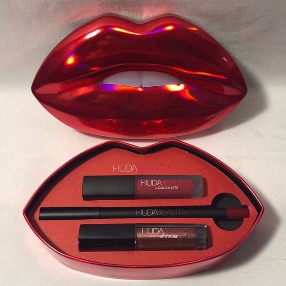 huda beauty lip strobe set